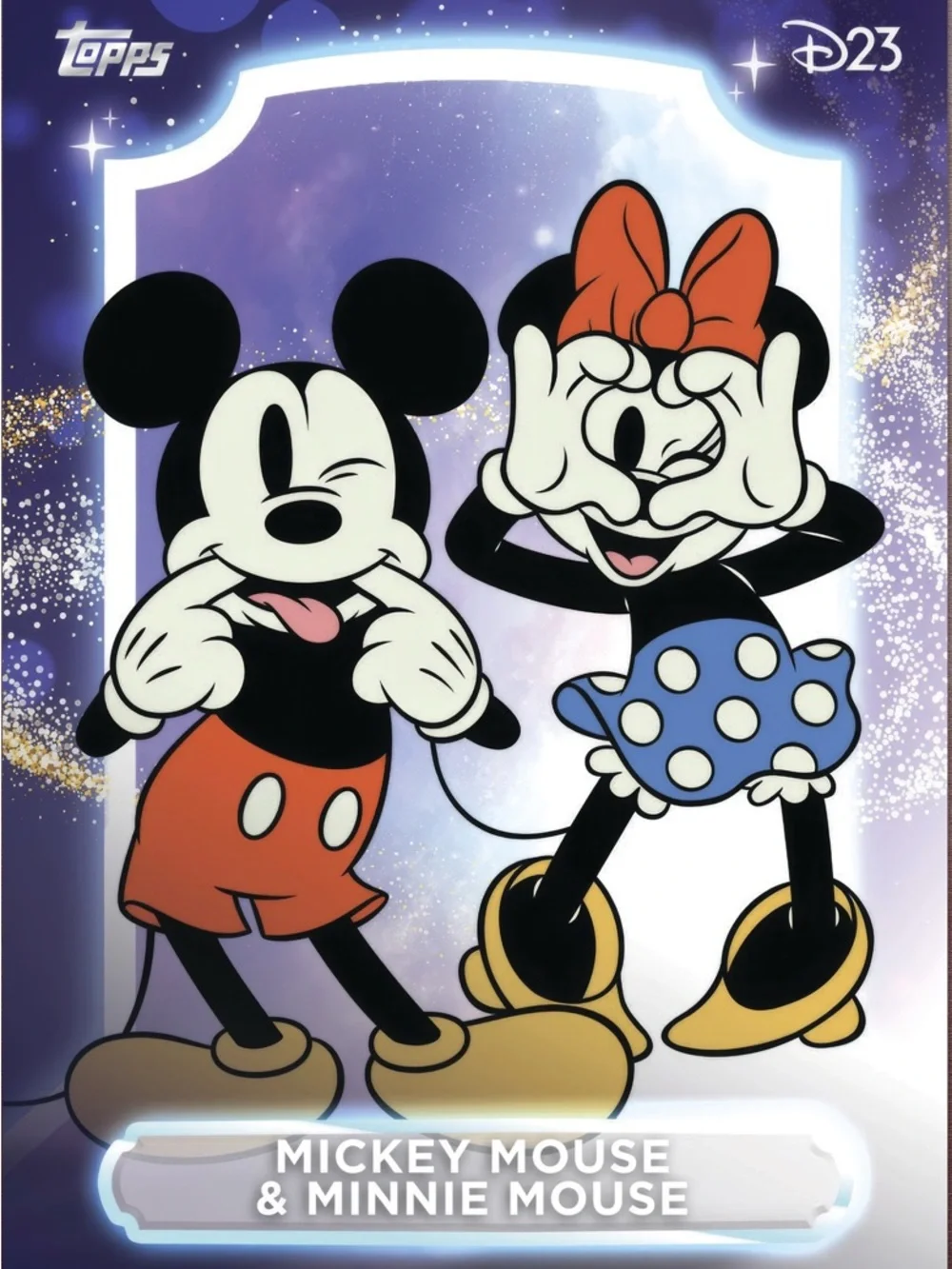 D23 Topps Trading Cards Exclusive Promo Three Card Set 2026